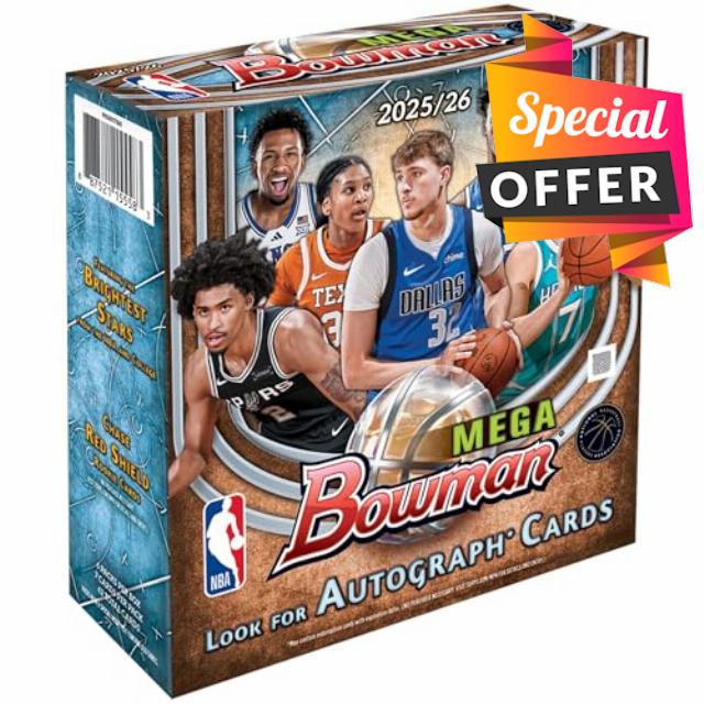2025-26 Bowman Basketball - Factory Sealed - Mega Box