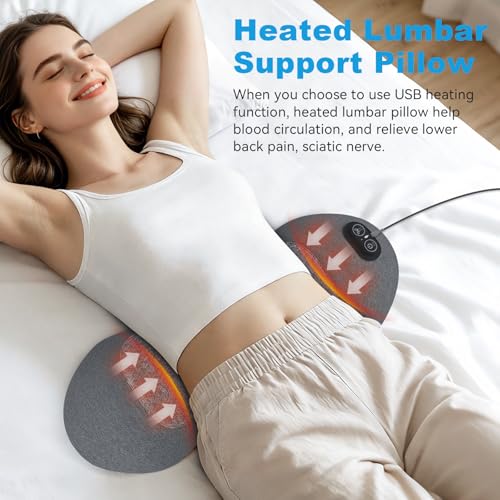 Back Massager for Lower Back Pain Relief and Spine Suppo