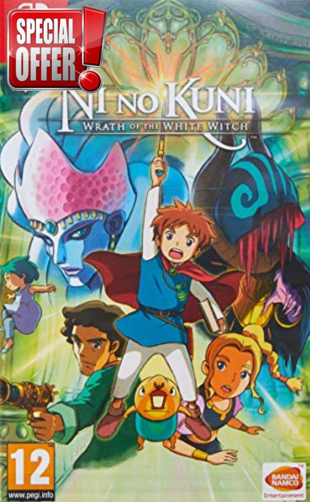 Ni No Kuni: Wrath Of The White Witch (Nintendo Switch) (Renewed)