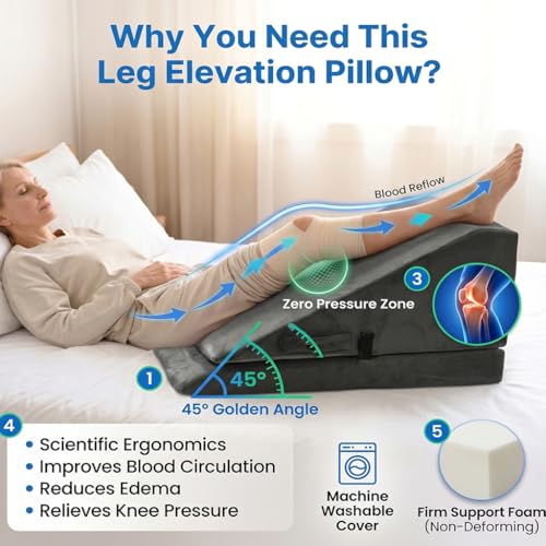 ACL & Hip Replacement Recovery Aids with High-Density Foam