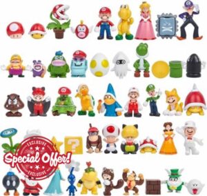 48PCS Mario Inspired Mini Action Figures Set