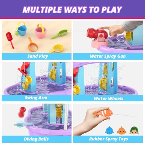 Sensory Table Activity Playset for Outdoor Beach
