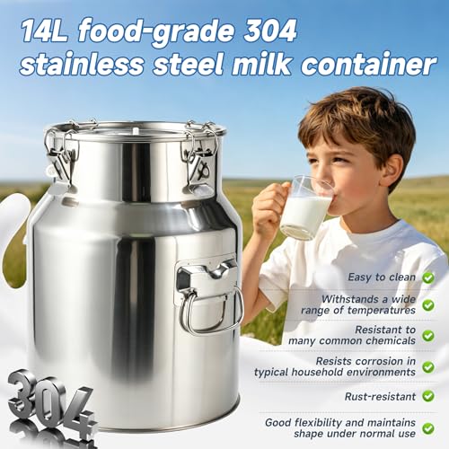 304 Food-Grade Stainless Steel Bucket