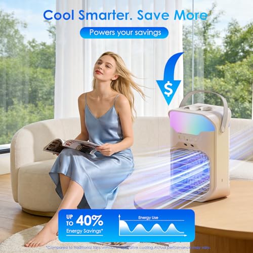 Timer & 70° Adjustable Airflow