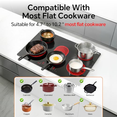 Glass Cooktop for All Cookware