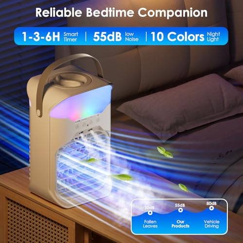 Evaporative Mini Air Conditioner for Bedroom