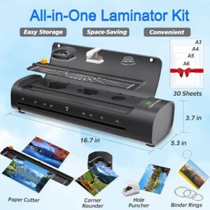 A3 11-in-1 Hot & Cold Thermal Laminator for Teachers