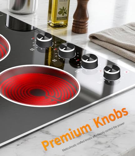 6700W Knob Control Electric Stove Top Burner Hot Plate