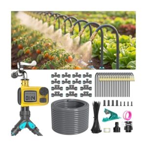 Automatic Watering System with 20pcs 360° Adjustable Copper Nozzles