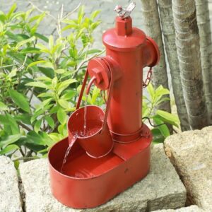Solar Powered Water Fountain Outdoor