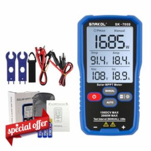 Solar MPPT Power Tester for Photovoltaic Modules