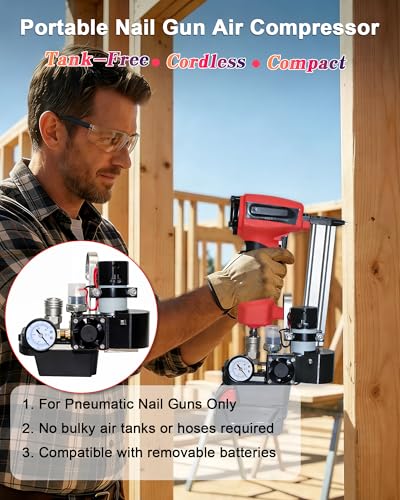 Mobile Air Supply for Trim & Woodworking