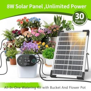 8W Powered Auto Watering Kit for 30 Pots