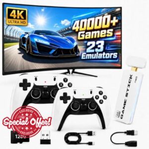 2026 Upgraded Retro Gaming Console