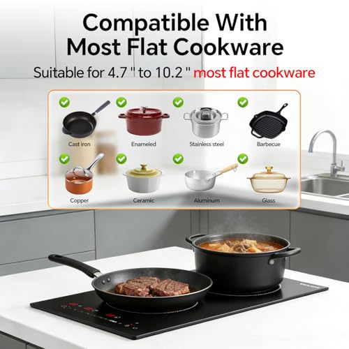Glass Cooktop for All Cookware