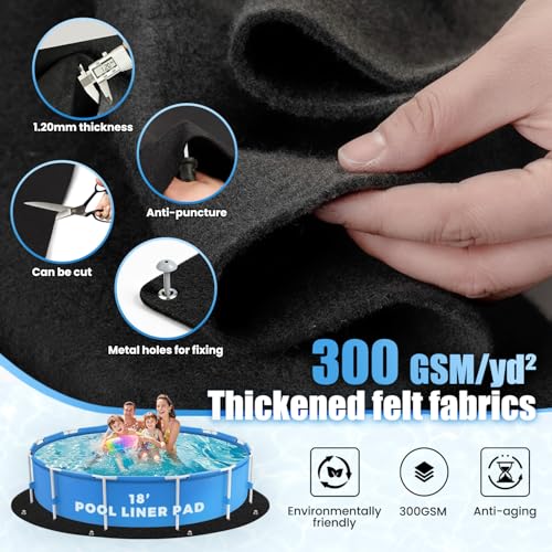 Puncture & Weed Proof Pool Ground Ma