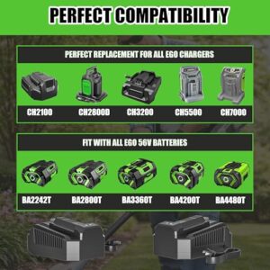 Compatible with EGO 56V Battery BA2800 BA1400 BA4200 BA56