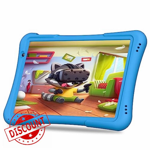 PRITOM 10 inch Kids Tablet Android 14 Tabletas 32GB