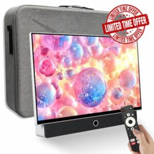 27 inch Portable TV FHD 1080P Android14 OS with Google TV