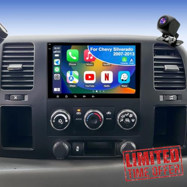 5GWiFi Car Radio for Chevrolet Silverado 1500 GMC Sierra 1500 2007-2013