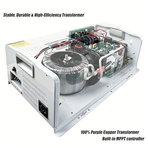 Pure Sine Wave Off-Grid Inverter with 60A MPPT Charge Controller