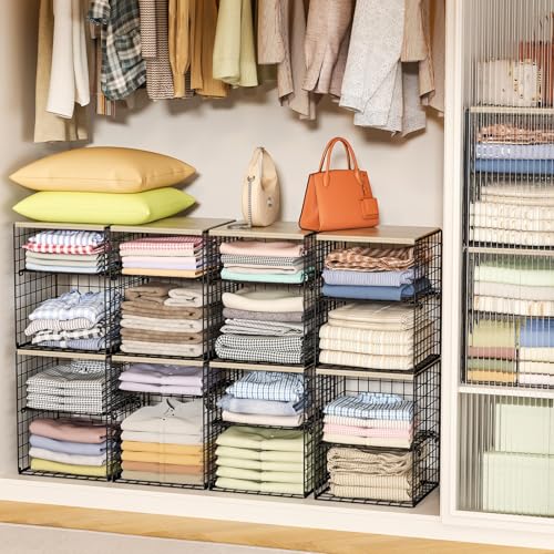 Clothes Storage Bins for Wardrobe Organizer System