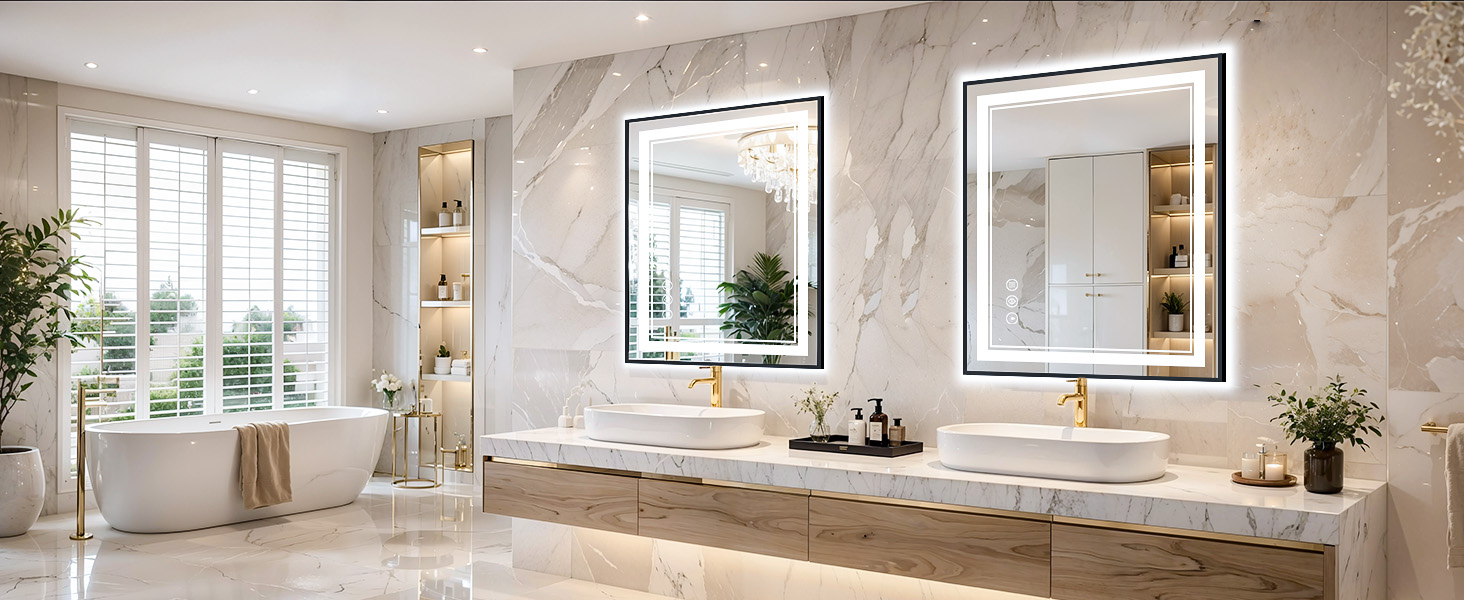 bathroom mirror