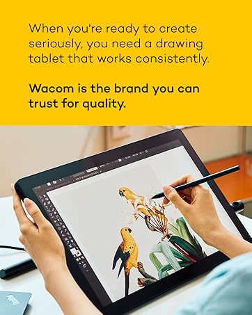 Wacom MovinkPad 11, Android Mobile Drawing Tablet, 11" with Battery-Free Slim Pro Pen 3, 8GB RAM/...