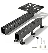 Mount Vise and Grinder- Table Mount and Hitch Mount, 7.9" x 7.9" Mounting Plate, DIY Installation...