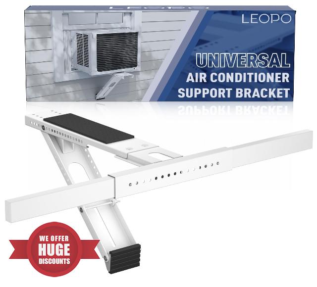 LEOPO No Drilling Air Conditioner Support Bracket