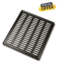 BBQ Future 14" x 16" Cast Iron Grill Grate Replacement for Camp Chef Deluxe BBQ Grill Box BB30L