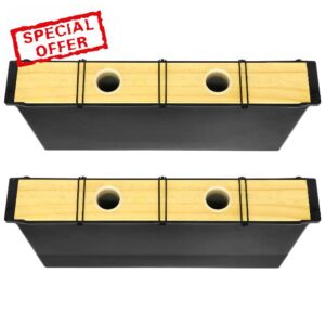 2 Pack 6L Plus Bee Hive Deep Frame Feeder for Beekeeping Honey Bee Sugar Water Feeding