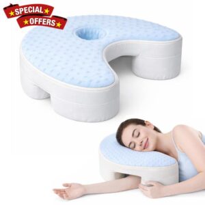Side Sleeper Pillows with Arm Hole & Ear Hole