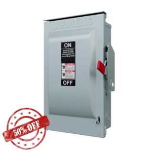 SIEMENS GNF223RA 2P 100A 240V Non-Fusible General Duty Outdoor Safety Switch VBII