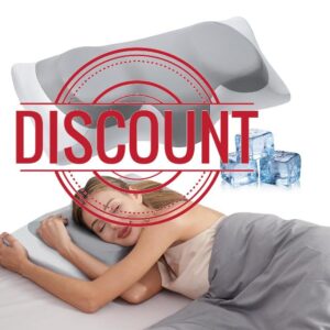 ABLEGRID Dual-Layer Memory Foam Cervical Neck Support Pillow