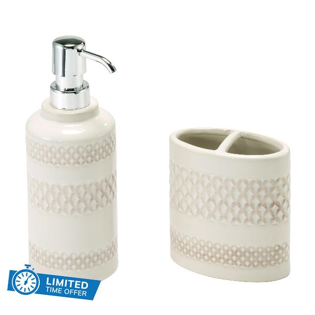 Nicole Miller – Bathroom Accessory Set