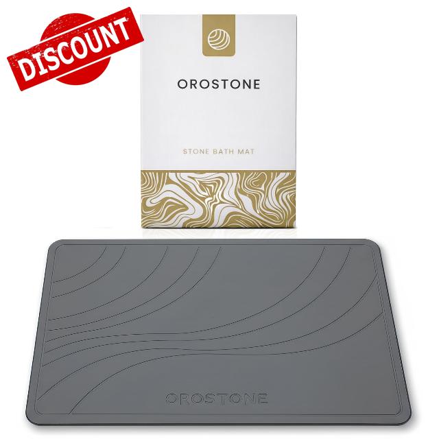 Stone Bath Mat – Diatomaceous Earth