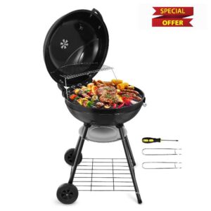 HaSteeL 22-Inch Kettle Charcoal Grill