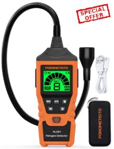 2 in 1 Rechargeable Halogen Detector POROMETISTO