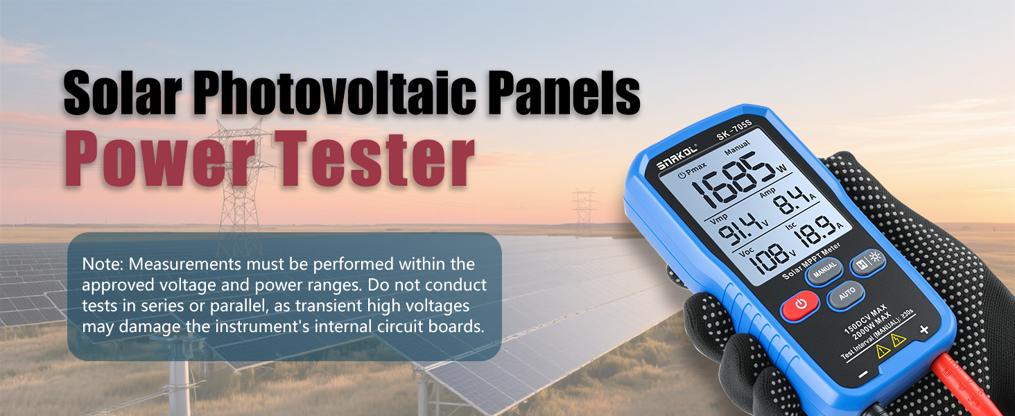 Solar Panel Tester
