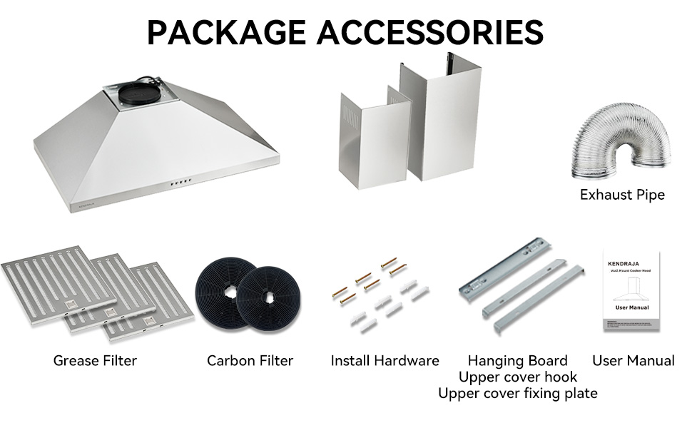 wall mount range hood