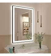 SMIROR LED Bathroom Mirror with Lights 24