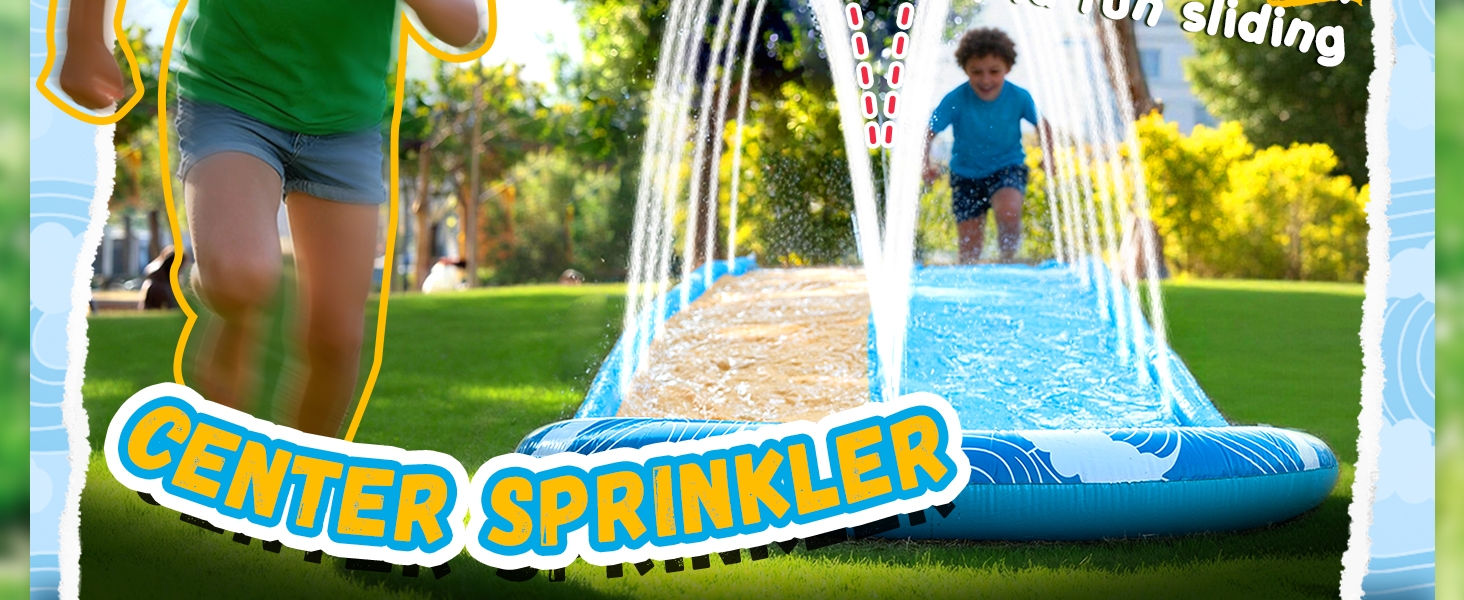 Slip and Water Slide