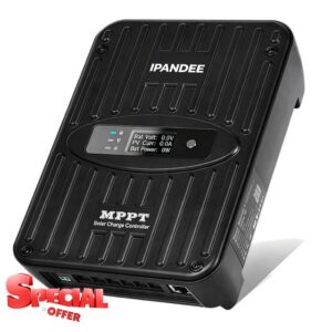 40A MPPT Solar Charge Controller 12V/24V Auto