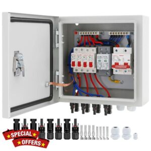4 String Metal Solar Combiner Box