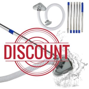 Pool Vacuum Cleaner for Above Ground and In Ground Pools