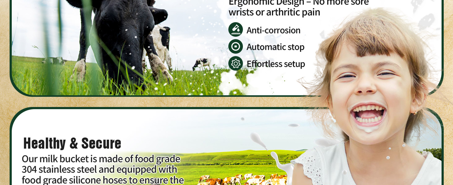 electric milking machine