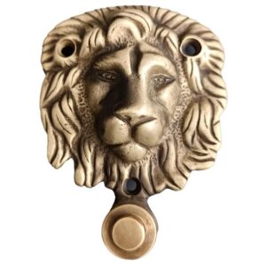 Brass Wired Doorbell Button