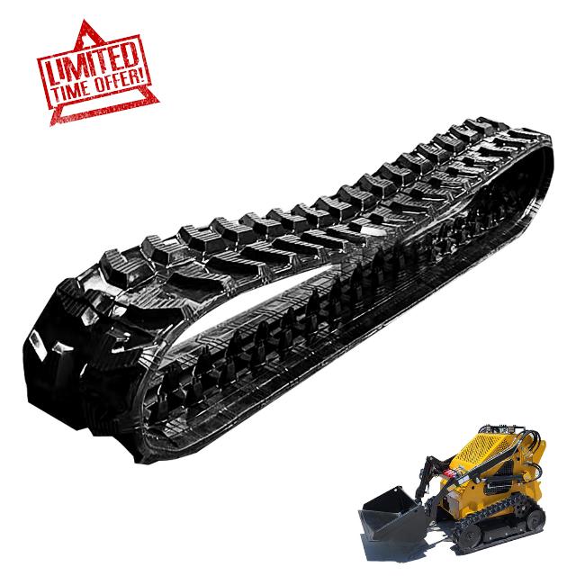 Heavy Duty Rubber Track 180x72x37 for Mini Skid Steer Mini Excavator