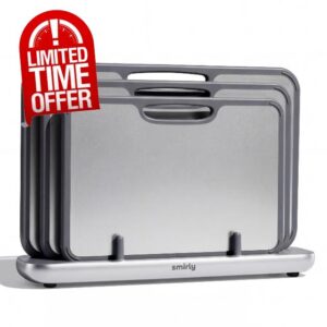 SMIRLY Titanium Cutting Board for Kitchen